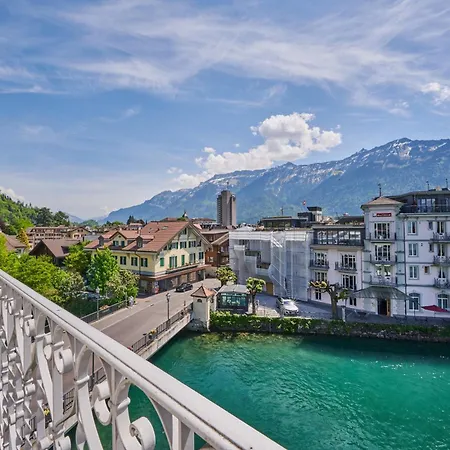 Du Pont With Jungfrau And River View Unterseen